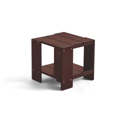 CRATE side table - iron red