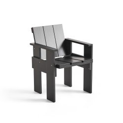 CRATE dining chair - black