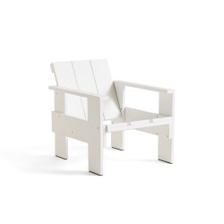 Chaise lounge CRATE - blanc