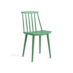 J77 chair jade green lacquered beech