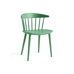 J104 chair jade green lacquered beech