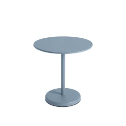 LINEAR Ø 70 cm Café Table - Pale blue