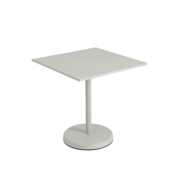 LINEAR 70x70 cm Café Table - Grey