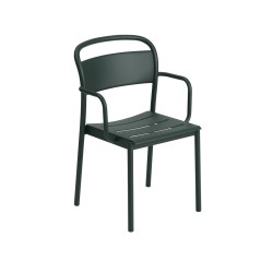 LINEAR chair - Dark green