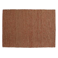 BRAIDED Rug - Red
