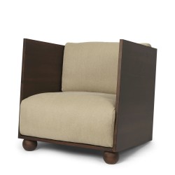 RUM Lounge Chair - Rich Linen