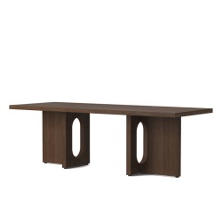 ANDROGYNE Lounge table - Dark stained oak
