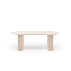 PLATEAU OVAL dining table - sand