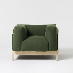 CAMP armchair - Super Spinach