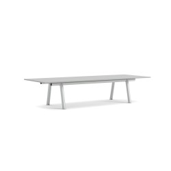 BOA TABLE - grey linoleum top