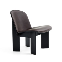 CHISEL Lounge Chair - Sense Dark Brown