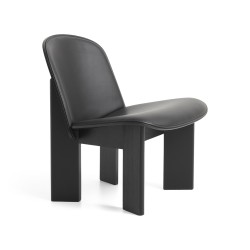 CHISEL Lounge Chair - Sense Black