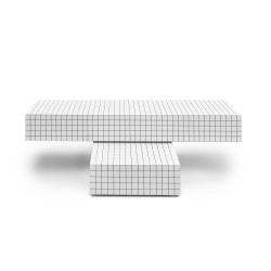 ARCO Coffee Table - checkered