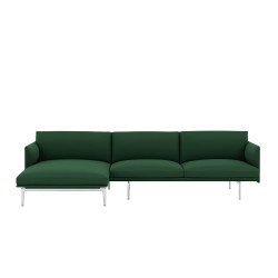 OUTLINE Chaise Longue Sofa - Canvas 946