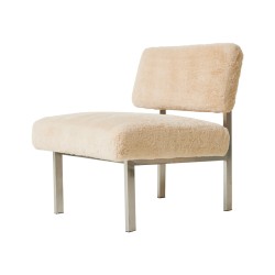 Fauteuil FURRY - champagne