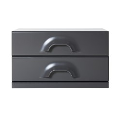 Commode DRAWERS 2 - charcoal