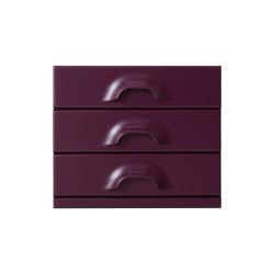 Commode DRAWERS 3 - mûre