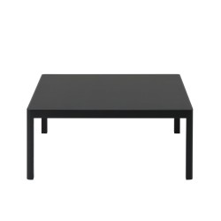 WORKSHOP coffee table - black lacquered oak