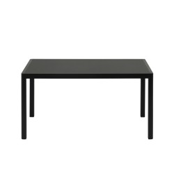 Table WORKSHOP - chêne laqué noir