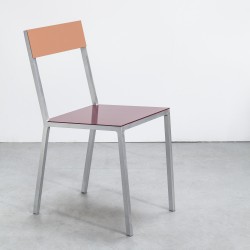 ALU Chair bordeaux-pink