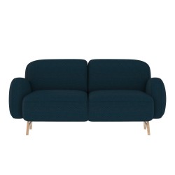 AUGUSTE 2 seats Sofa - cobalt blue