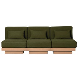 GEORGES THE SOBER 3 seats Sofa