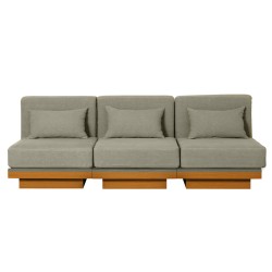GEORGES THE SOBER OUTDOOR 3 seats Sofa