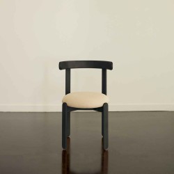 LILAS Chair - black lazurated ash