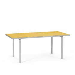 ALU Dining Table M - yellow