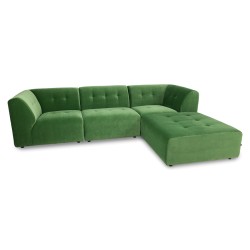 Canapé modulable VINT - Royal velvet green