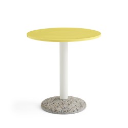 CERAMIC Table - bright yellow