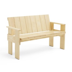 CRATE dining bench - pinewood