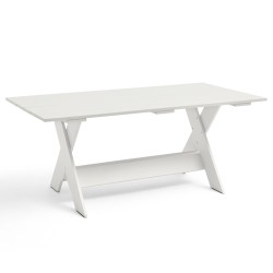 Table CRATE - blanc