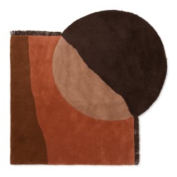 Tapis VIEW - red brown