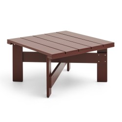 CRATE XL low table - iron red