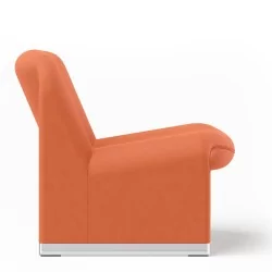 ALKY Armchair - microvelvet orange